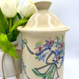 Judy Goodwin Blue Butterfly Cookie/Biscuit Signed Country Cabin Cottage Vintage